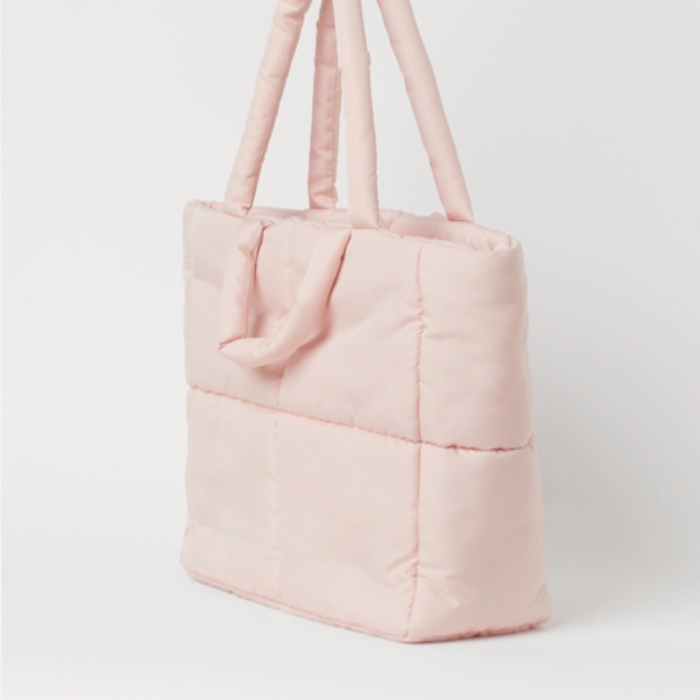 H&M Puffer Pink Bag | Trendy & Lightweight | NWOT